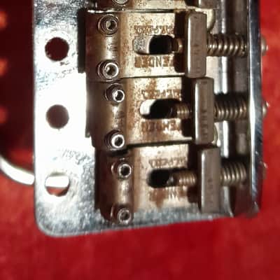 Tremolo Fender Stratocaster 1965/1968 same Pre Cbs Pat Pend - Complete of all its original parts. image 2