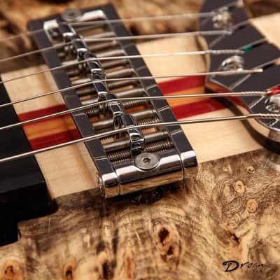 2015 Alembic Further FLG6, Purpleheart/Buckeye image 11