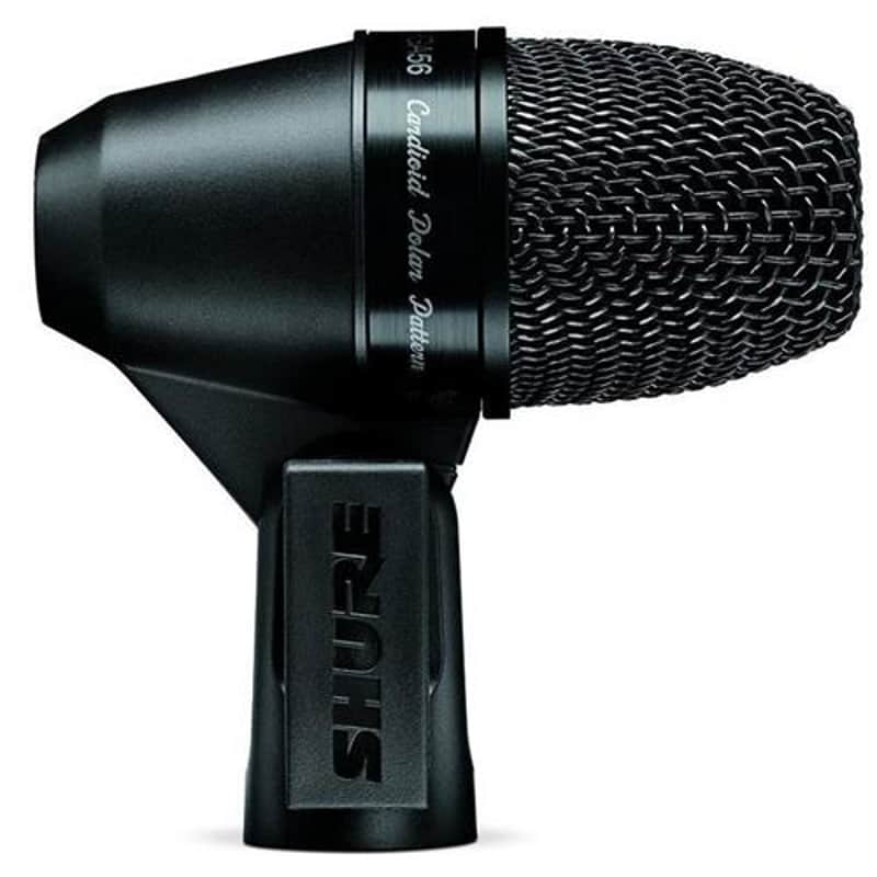Shure PGA56-XLR Dynamic Snare/Tom Instrument Microphone, XLR-XLR Cable image 1