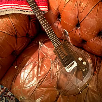 Ampeg Dan Armstrong electric Guitar 1970 AMAZING! - Clear Lucite image 13
