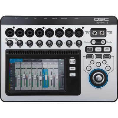 QSC TOUCHMIX-8 Consoles - 12 entrées image 1