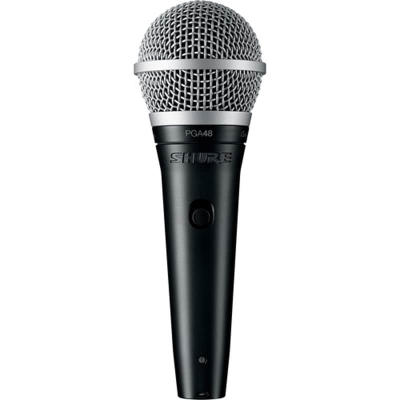 Shure PGA48 Cardioid Dynamic Vocal Microphone & Cable UPC 042406396301 image 1