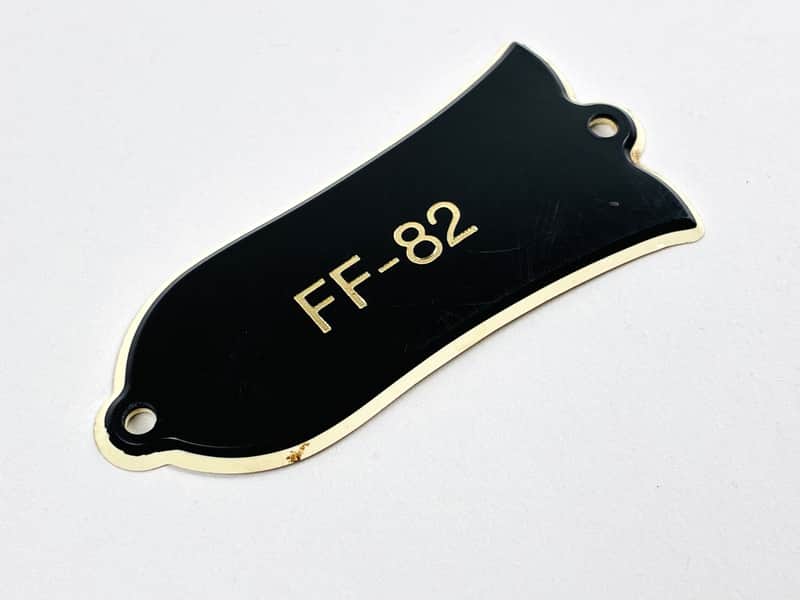 Gibson “FF-82” Truss Rod Cover – Original 1982 Korina V image 1