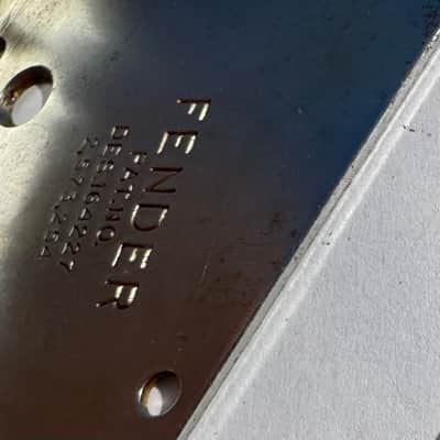 1963 thru 1977 Fender Telecaster Bridge  PAT.PEND. Tele Plate USA  RI  - 60’s 70’s image 9