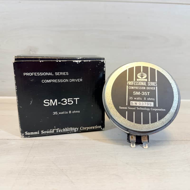 Sammi SM-35T Compression Driver 35W 8 Ohm Professional Series w/ Box image 1