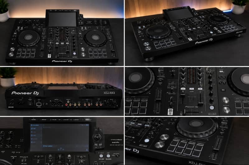 Pioneer XDJ-RX3 + Gator Flight Case image 1