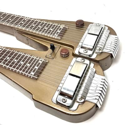 Rickenbacker DC-16 Double Neck 8-String Lap Steel 1950-1953 - Copper image 4