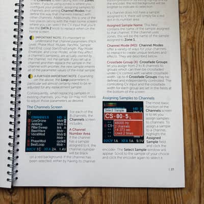 Rossum Electro Music Assimil8or Eurorack Sampler, Locutus midi expander, manual image 6