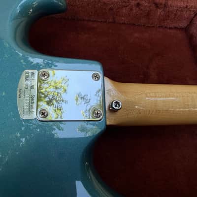 Teisco Spectrum 5 1990s Metallic Blue Made in Japan image 16