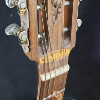 Blueberry NEW IN STOCK Handmade Acoustic Guitar Parlor Sized image 6