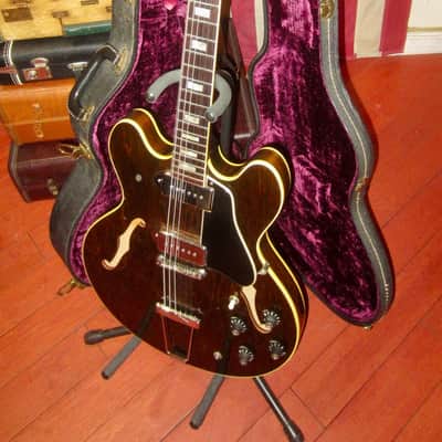 ~1969 GIbson ES-330 Walnut w/ Original Hard Case image 2