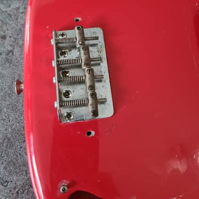 Pre CBS 1962 Fender Precision or Jazz bass bridge 1960 1961 1963 1964 image 6
