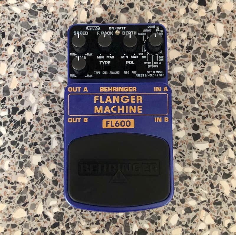 Behringer FL600 Flanger Machine 2010s - Blue image 1