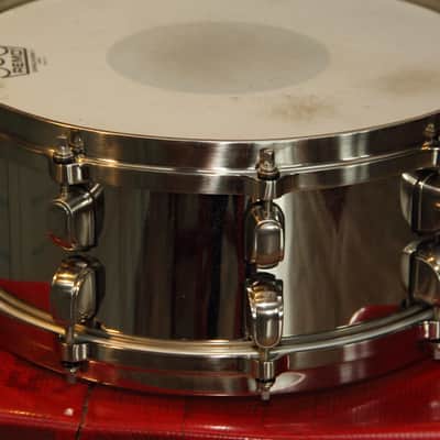Tama Starclassic - COB Chrome Over Brass snare drum 14"x5.5 image 4
