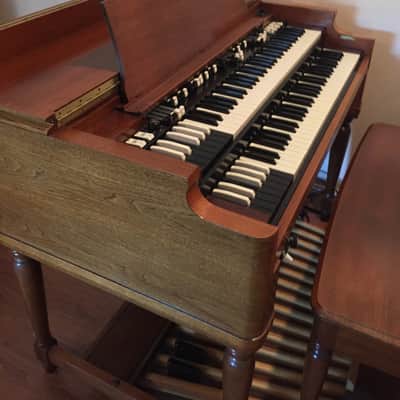 Hammond B3 Organ with 122 Leslie Speaker Hammond B3 1959 Walnut/Cherry image 11