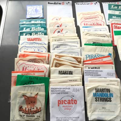 Lot of Various Mandoline Strings (+/- 80 pieces) image 2
