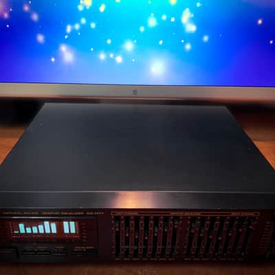 YAMAHA EQ-M77 🌈RaRe🌈 Vintage Stereo Graphic Equalizer image 4