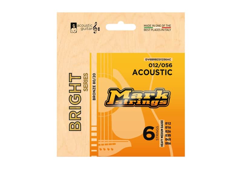 Markbass DV6BRBZ01256AC Bright Series - Acoustic Guitar 012 - 056 image 1