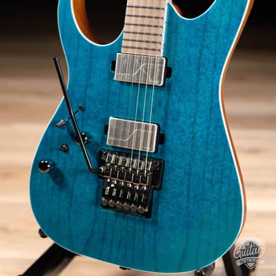 Ibanez RG5120ML Prestige HH Left-Handed Guitar w/ Case – Frozen Ocean image 3