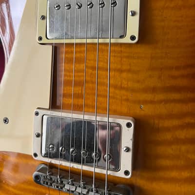 Gibson Les Paul 1959 Reissue 2023 - Gemini Burst - Brazilian board - Ultra Heavy Aged Murphy Lab image 13