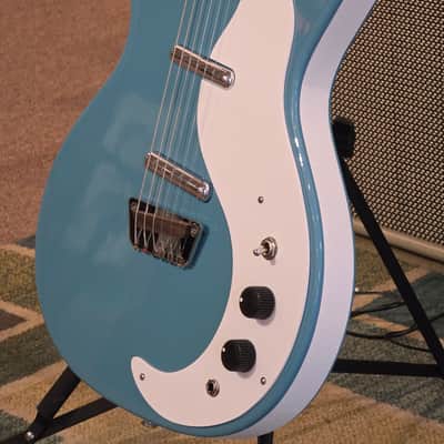 Danelectro Stock '59 DC Vintage Aqua image 3