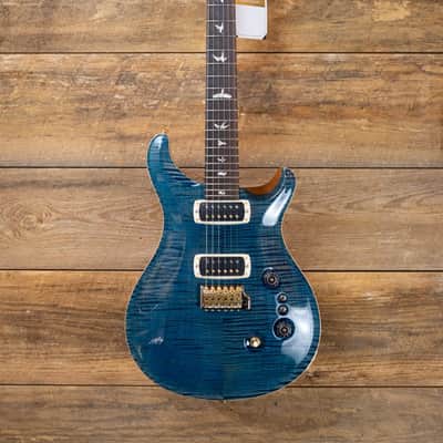 PRS custom 24-08 10-top in Carroll blue w/Narual Back w/Hardshell image 2