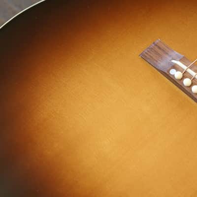 MINTY! 2010 Gibson Advanced Jumbo Acoustic Guitar Vintage Sunburst + OHSC image 6
