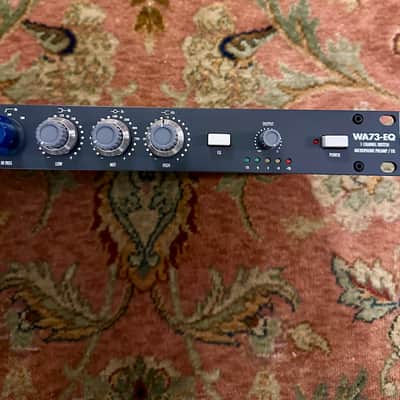 Warm Audio WA73-EQ 1-Channel British Microphone Preamp / EQ 2018 - Present - RAF Blue Gray image 3