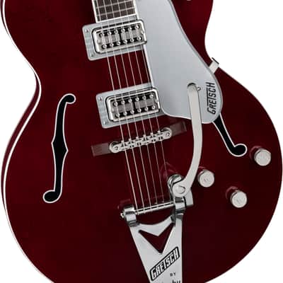 Gretsch G6119T-ET Player's Edition Tennessee Rose Electrotone Hollow Body with String-Thru Bigsby image 2
