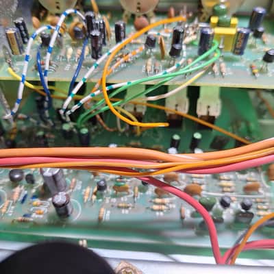 H.H. Scott Alpha 1 Preamp Recapped/Working Alpha 1 Late 1970's - Silver/Aluminum image 16