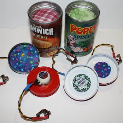 Tin Can Lo-Fi Microphone Kit - The Original Tin Can Mic & DIY Tin can Kits. (HQ) VOX & Harmonica image 21
