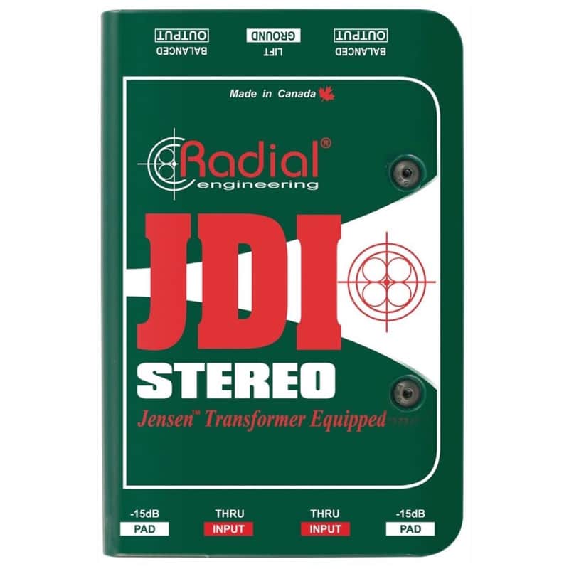 Radial JDI Stereo Passive DI Direct Box image 1
