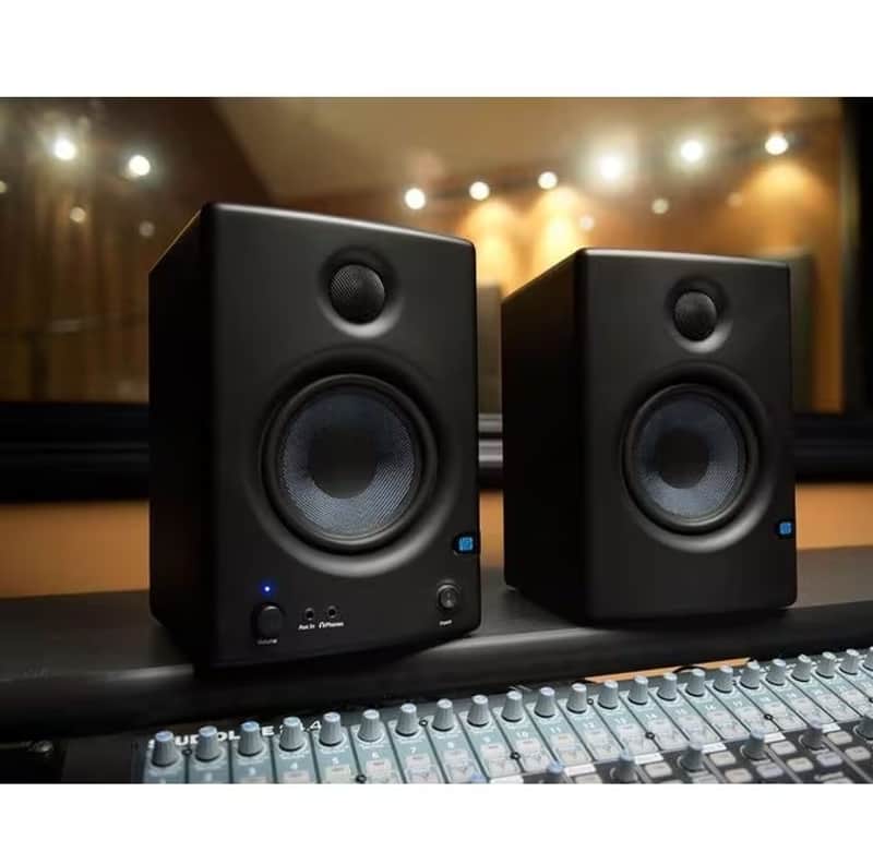 speakers PreSonus Eris E4.5 High Definition 2-Way Studio Monitors (Pair) 1990 - 2026 - Black brand new. image 1