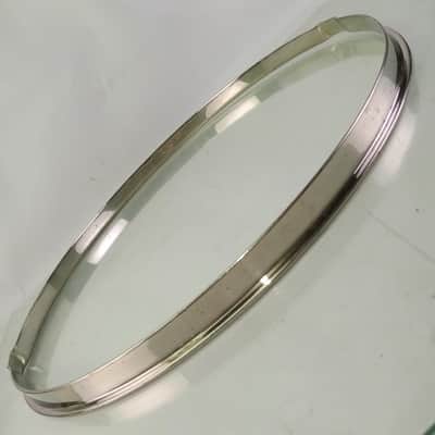 Slingerland 16" Single-Flange Snare Drum Resonant Rim/Hoop Nickel-Brass Student image 4