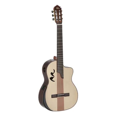 Manuel Rodriguez Café Cortado A/E Guitar - Indian Rosewood Satin - Open Box image 2