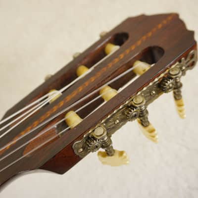 Vintage Yoshino Tokyo Kiku Handcrafted Classical Guitar Toku Ichi-Go MIJ image 8