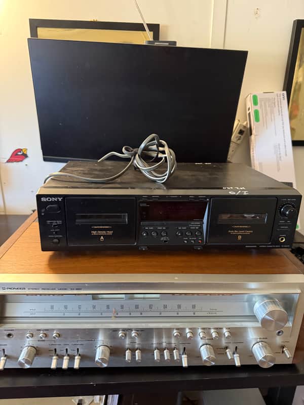Sony TC-WE475 Dual Auto Reverse cassette deck image 1