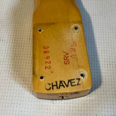 2015 USA Fender Stevie Ray Vaughan SRV Loaded Stratocaster Guitar Neck image 23