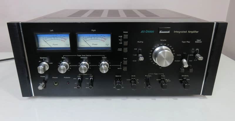 SANSUI AU-20000 INTEGRATED AMPLIFIER ( AMP ) FULLY SERVICED RECAPPED image 1