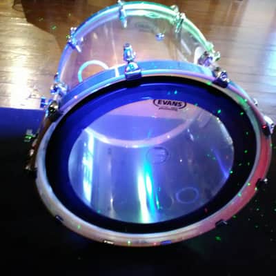 Crush Acrylic Drum Kit 7-Piece Clear Acrylic image 5