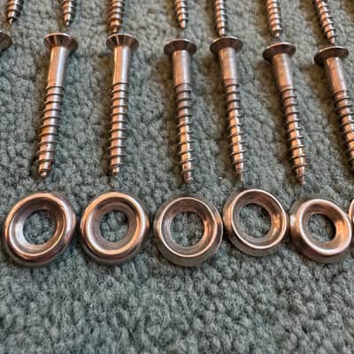 Hagstrom Vintage 39,5mm screws for amps/speakers 60s image 8
