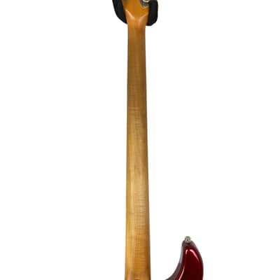 Music Man Ernie Ball Sterling 4H Bass 2000 - Candy Apple Red image 9