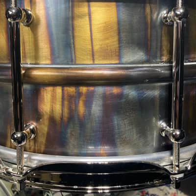 Joyful Noise - 6.5x14" TKO Brass Reserve Snare Drum with Case 2024. MINT! image 14