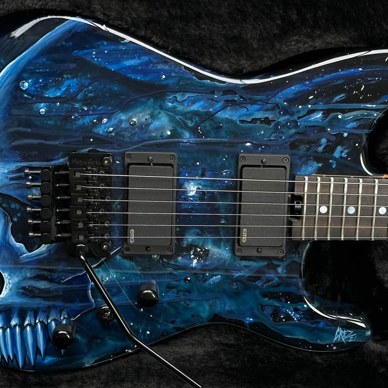 2021 Charvel San Dimas Masterbuilt Cold Skull Art