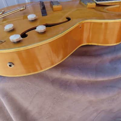 EPIPHONE ZEPHYR REGENT DELUXE 1954 NATURAL ARCHTOP ORIGINAL CLEAN! VIDEO image 6