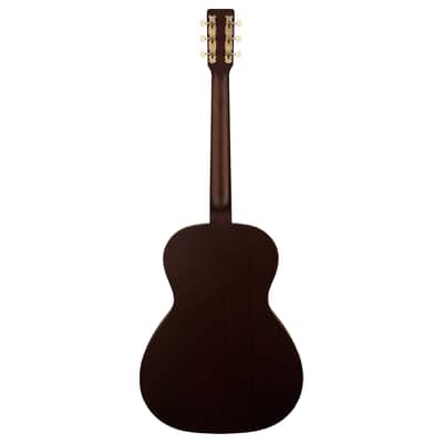 Used Gretsch Jim Dandy Concert Acoustic Guitar - Deep Cherry Burst image 8