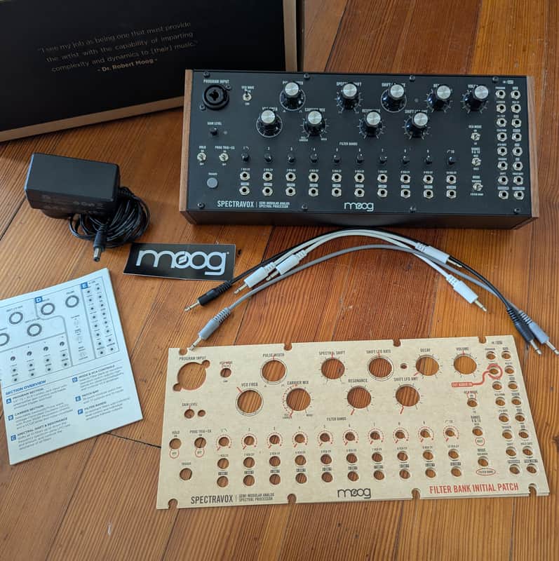 Moog Spectravox Semi-Modular Analog Spectral Processor