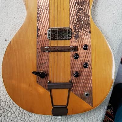 Kay Electric Guitar 1960's Natural Blond image 1