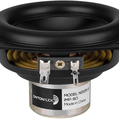 Dayton Audio - ND105-8 - 4" Aluminum Cone Midbass Neo Driver 8 Ohm image 2