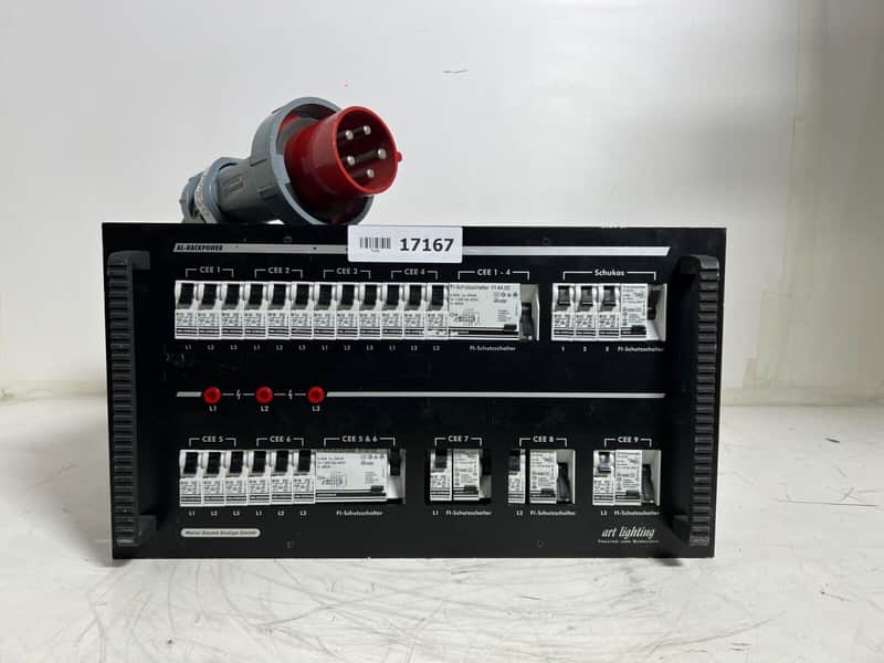 Art Lighting Al-Rack Power Distro Box #17167 #17168 (One)THS image 1
